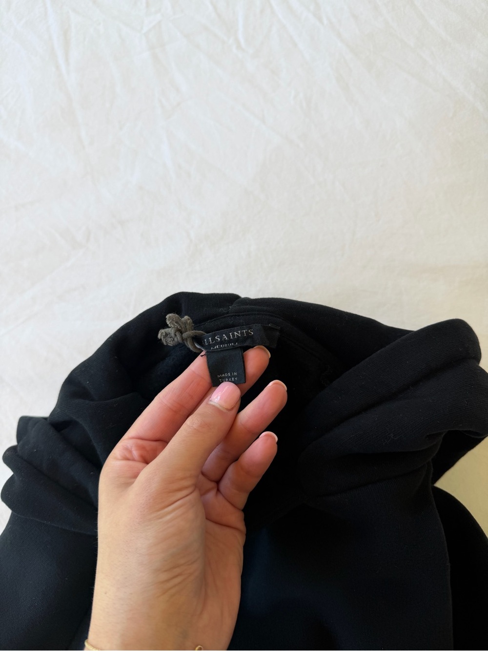 All Saints Black Hoodie - Picture 6 of 7